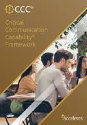 This book is the core text for the APMG Critical Communication Capability Framework certification 