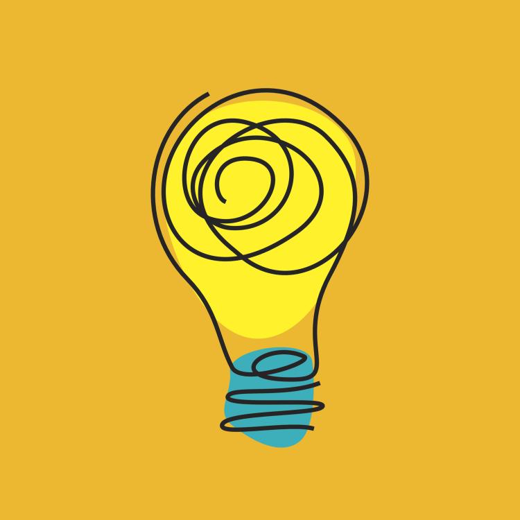 Design Thinking Light Bulb