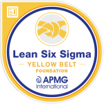 Lean Six Sigma Yellow Belt badge