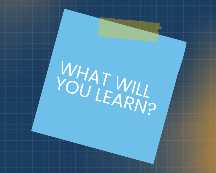 what will you learn?
